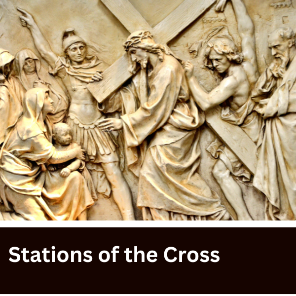 Stations of the Cross during Lent